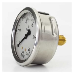 Manomètre WIKA 0-25 bar Latéral Ø63mm